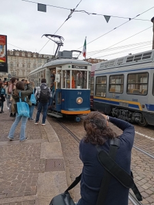 Photo Marathon in tram storico