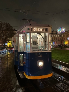 Una sera sul tram di Cinecittà