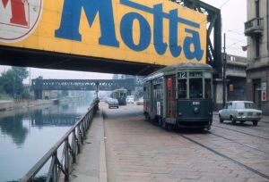 Tram e filobus in Italia nel 1970
