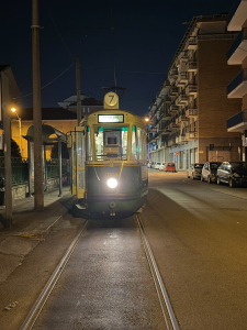 Serata per i soci ATTS con il tram storico 3104