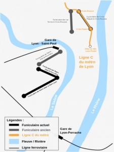 Cremagliere e funicolari a Lione