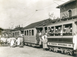 I tram ospedale a Torino