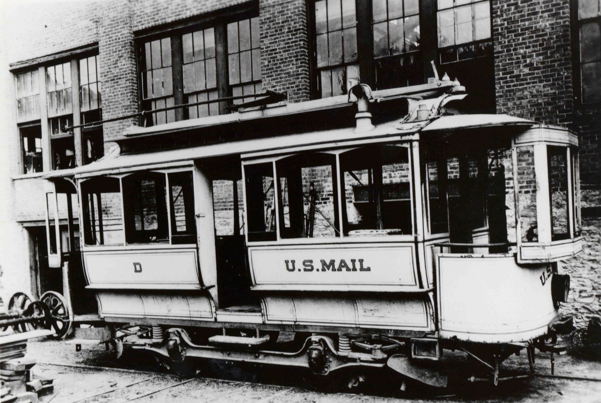 tram postale USA copia ridimensionata