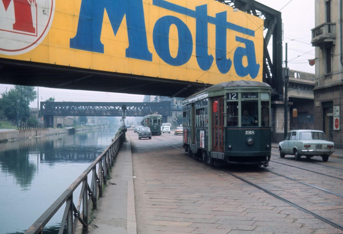 Tram e filobus in Italia nel 1970