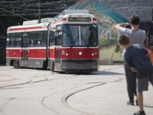 Toronto’s bendy streetcars take their last ride