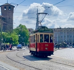 In giro per Torino sul tram storico 116