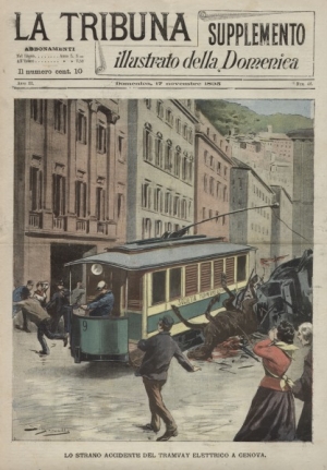 I tram nei giornali d&#039;epoca