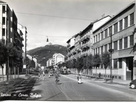 Corso Belgio all&#039;altezza della fabbrica Schiapparelli