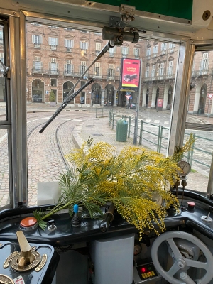 Tram al femminile sulla motrice 312