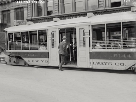 Stepless-car a New York - 1914