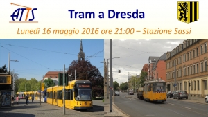 Serata soci dedicata ai tram di Dresda