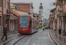 Il nuovo tram Citadis di Alstom con APS a Cuenca (Ecuador)
