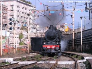 Un treno a vapore contro i tumori