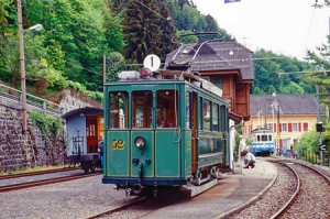 La ferrovia- museo Blonay-Chamby